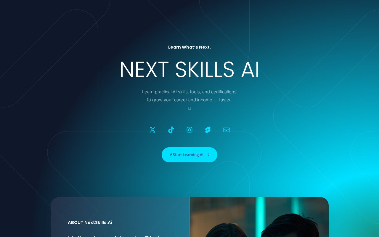 Next Skills AI – Learn What’s Next with AI